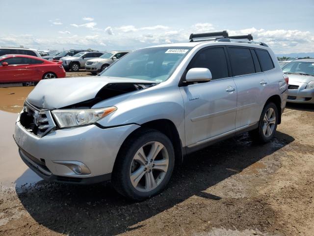 TOYOTA HIGHLANDER 2012 with VIN 5TDDK3EH9CS115886 - Photo from auction