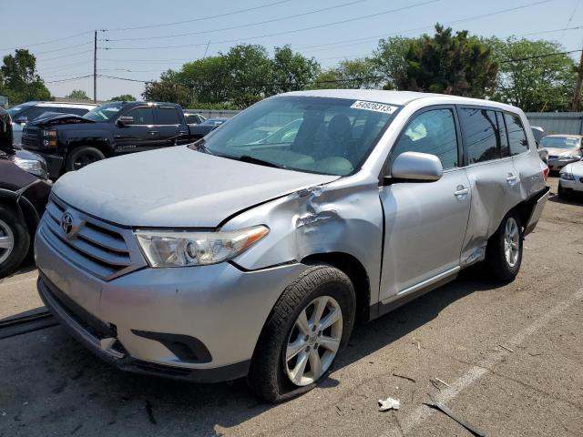TOYOTA HIGHLANDER 2012 with VIN 5TDBK3EH5CS097572 - Photo from auction
