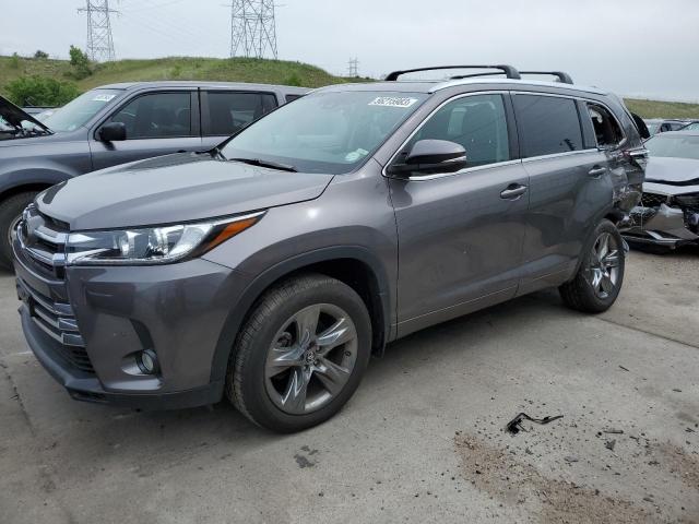 TOYOTA HIGHLANDER 2017 с VIN 5TDDZRFH9HS477592 - Снимка от търг