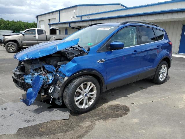 FORD ESCAPE SE 2018 with VIN 1FMCU9GD0JUC24535 - Photo from auction