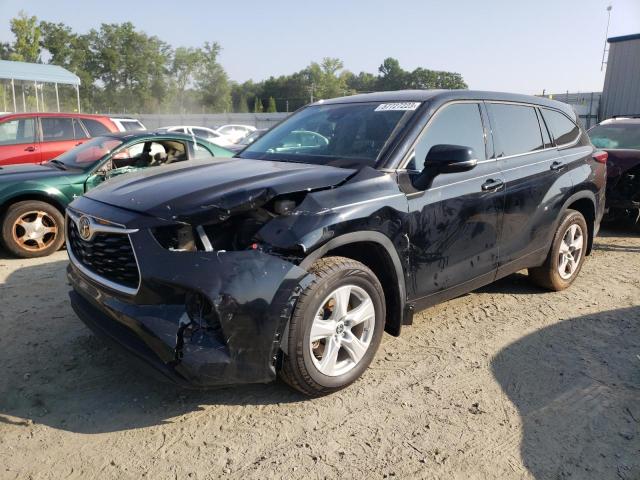 TOYOTA HIGHLANDER 2021 с VIN 5TDZZRAH0MS043312 - Фото с аукциона