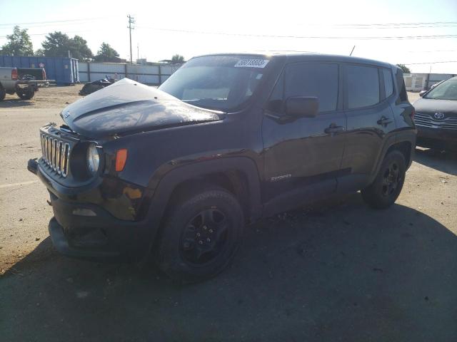 JEEP RENEGADE S 2017 with VIN ZACCJBAB1HPG05561 - Photo from auction