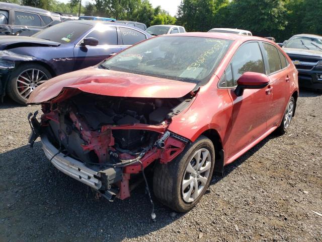 TOYOTA COROLLA LE 2020 with VIN 5YFEPRAE5LP079787 - Photo from auction
