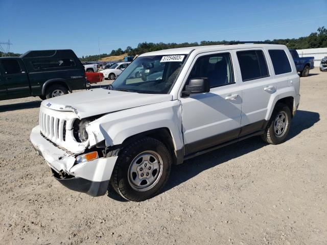 Photo 1 from auction – 2016 JEEP PATRIOT SP with VIN 1C4NJPBA3GD588917