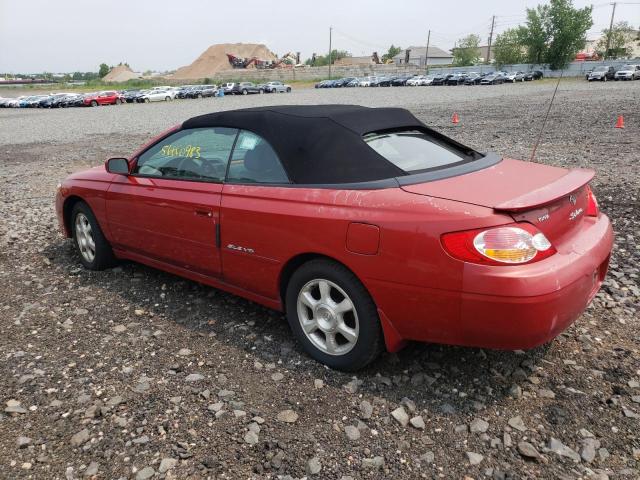 Photo 2 from auction – 2002 TOYOTA CAMRY SOLA with VIN 2T1FF28P82C599728