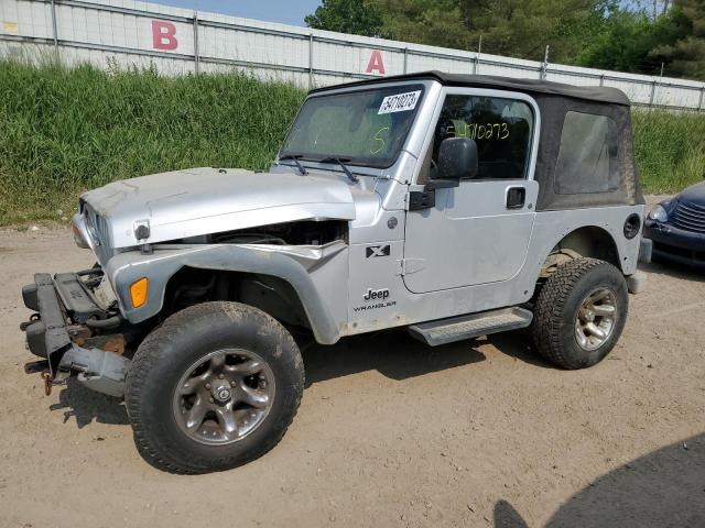JEEP WRANGLER X 2004 with VIN 1J4FA39S64P769025 - Photo from auction