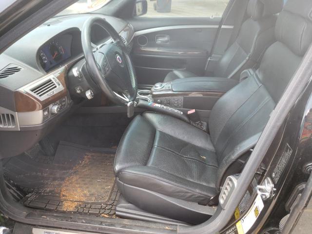 Photo 7 from auction – 2007 BMW 750 I with VIN WBAHL83537DT89247