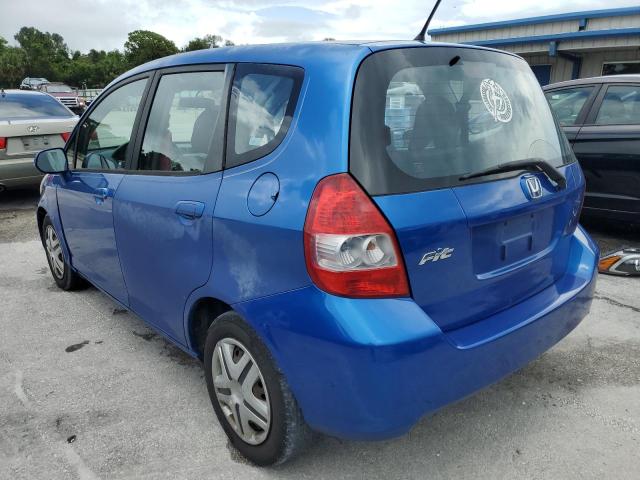 Photo 2 from auction – 2007 HONDA FIT with VIN JHMGD38457S066455