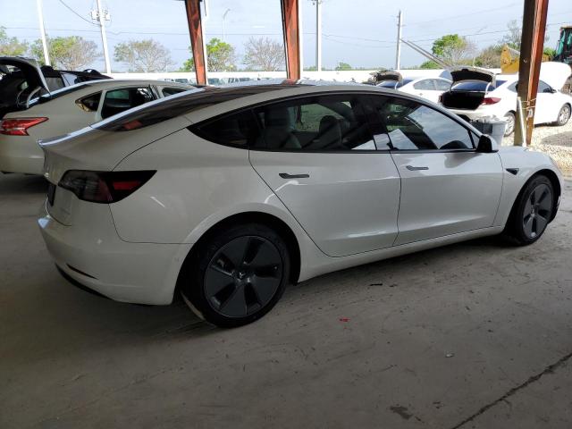 Photo 3 from auction – 2022 TESLA MODEL 3 with VIN 5YJ3E1EBXNF270683