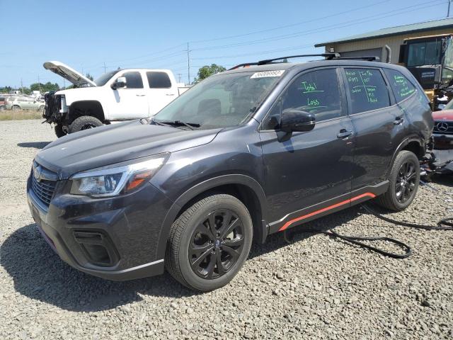 SUBARU FORESTER S 2019 with VIN JF2SKAPC9KH592545 - Photo from auction