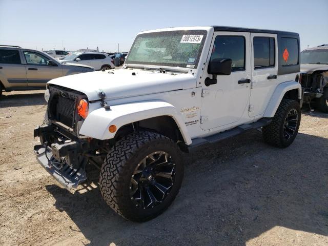JEEP WRANGLER U 2015 with VIN 1C4BJWEG0FL529387 - Photo from auction