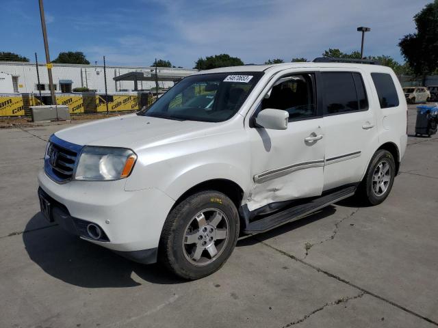 HONDA PILOT TOUR 2012 with VIN 5FNYF4H99CB067696 - Photo from auction