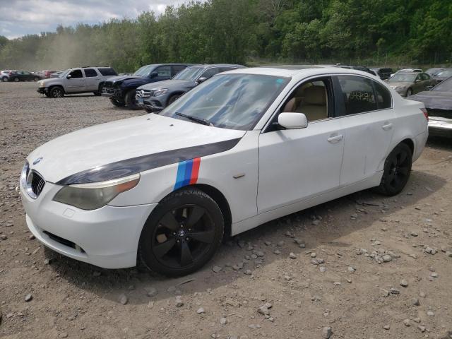 BMW 525 I 2007 with VIN WBANE53557CW67356 - Photo from auction