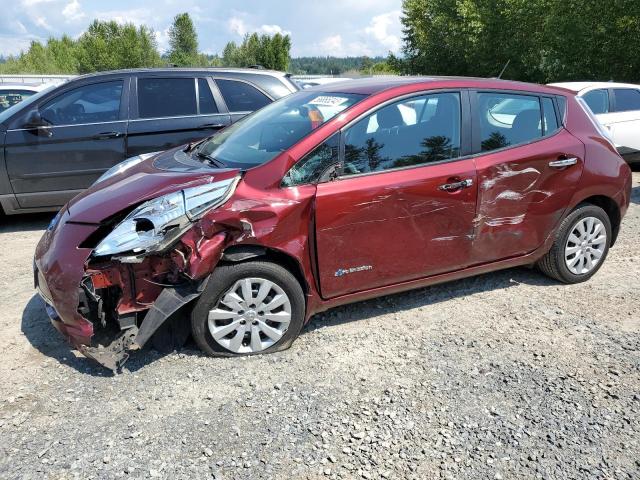 NISSAN LEAF S 2017 with VIN 1N4BZ0CP6HC308989 - Photo from auction