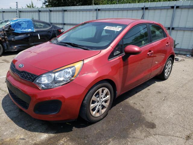 KIA RIO LX 2015 with VIN KNADM5A33F6459134 - Photo from auction