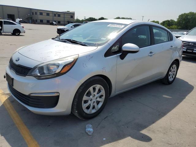 KIA RIO LX 2017 with VIN KNADM4A37H6015879 - Photo from auction