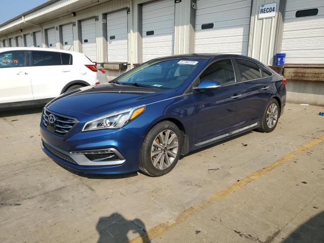 HYUNDAI SONATA SPO 2017 with VIN 5NPE34AF5HH458459 - Photo from auction