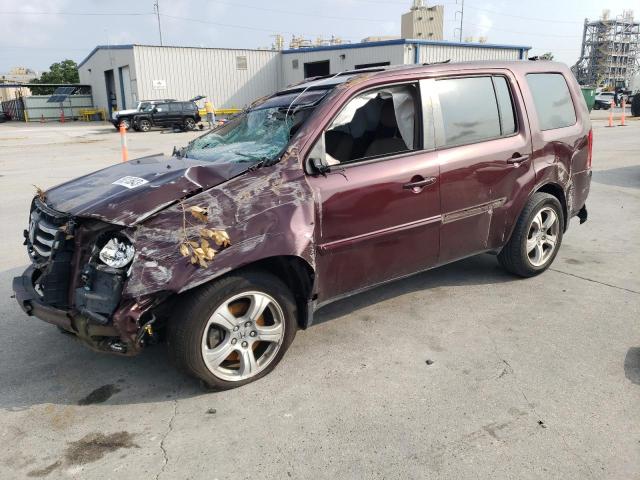 HONDA PILOT EXLN 2013 with VIN 5FNYF4H73DB051803 - Photo from auction