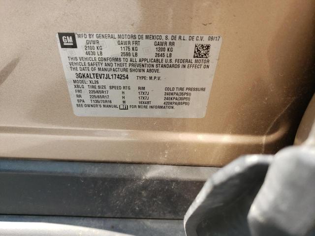 Photo 14 from auction – 2018 GMC TERRAIN SL with VIN 3GKALTEV7JL174254