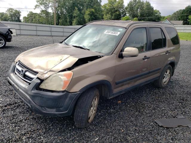 Photo 1 from auction – 2003 HONDA CR-V EX with VIN SHSRD78883U112672