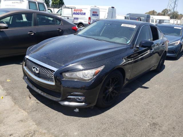 INFINITI Q50 BASE 2014 with VIN JN1BV7AP8EM683342 - Photo from auction