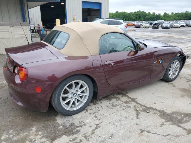 Photo 3 from auction – 2004 BMW Z4 2.5 with VIN 4USBT33534LR68732