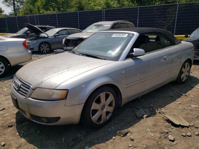 AUDI A4 1.8 CAB 2003 with VIN WAUAC48H23K028093 - Photo from auction