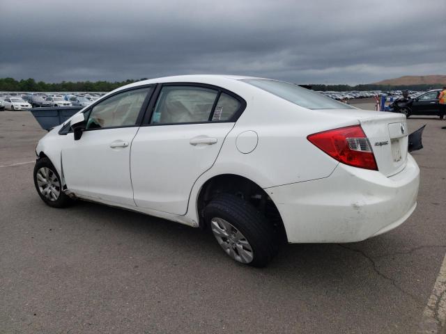 Photo 2 from auction – 2012 HONDA CIVIC LX with VIN 19XFB2F53CE082997
