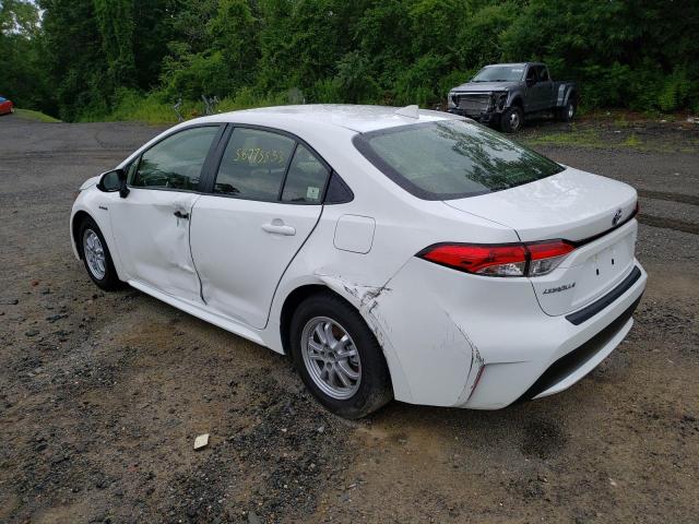 Photo 2 from auction – 2021 TOYOTA COROLLA LE with VIN JTDEAMDE8MJ014017