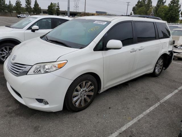TOYOTA SIENNA XLE 2011 with VIN 5TDYK3DC5BS117740 - Photo from auction