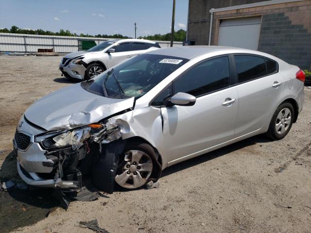 KIA FORTE LX 2014 with VIN KNAFK4A61E5223086 - Photo from auction