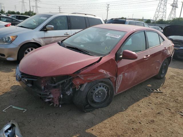 TOYOTA COROLLA L 2016 with VIN 2T1BURHEXGC527643 - Photo from auction