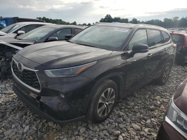 TOYOTA HIGHLANDER 2022 with VIN 5TDHZRAH4NS137500 - Photo from auction
