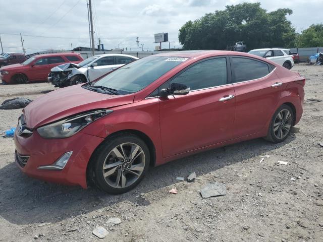HYUNDAI ELANTRA SE 2014 with VIN KMHDH4AEXEU154366 - Photo from auction