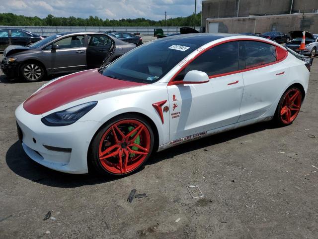 TESLA MODEL 3 2020 with VIN 5YJ3E1EA2LF785097 - Photo from auction