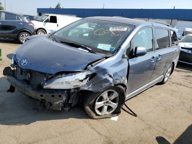 TOYOTA SIENNA LE 2017 with VIN 5TDKZ3DC9HS858340 - Photo from auction
