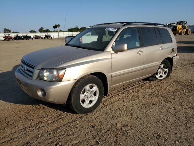 TOYOTA HIGHLANDER 2005 with VIN JTEDD21A150109465 - Photo from auction