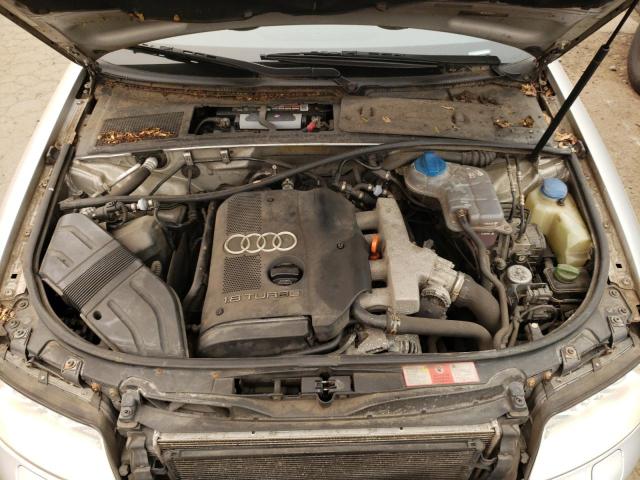 Photo 11 from auction – 2002 AUDI A4 1.8T AV with VIN WAUVC68E22A311049