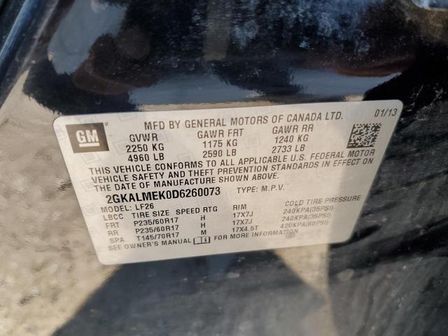 Photo 14 from auction – 2013 GMC TERRAIN SL with VIN 2GKALMEK0D6260073