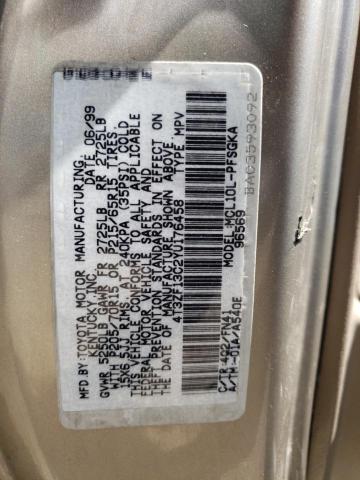 Photo 14 from auction – 2000 TOYOTA SIENNA with VIN 4T3ZF13C2YU176458