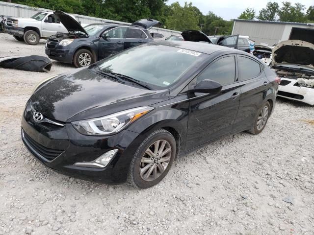 HYUNDAI ELANTRA SE 2014 with VIN KMHDH4AEXEU106057 - Photo from auction