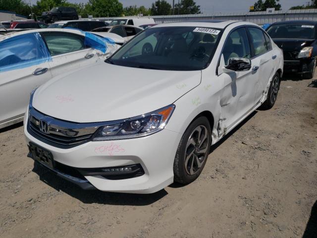 HONDA ACCORD EXL 2016 with VIN 1HGCR2F99GA009757 - Photo from auction
