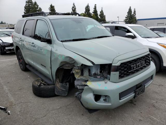 Photo 4 from auction – 2021 TOYOTA SEQUOIA SR with VIN 5TDEY5B1XMS186425