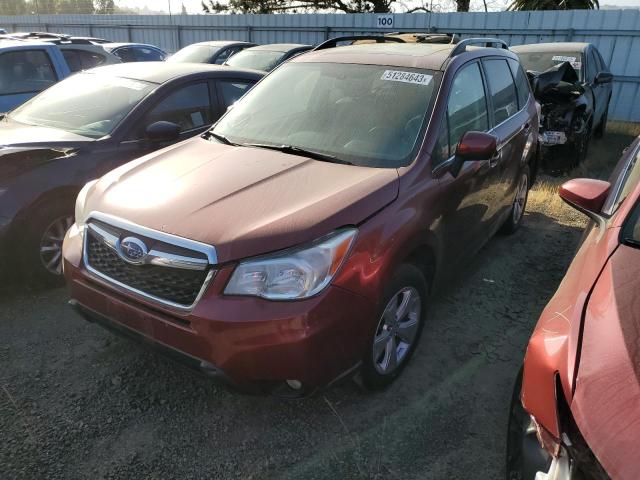 SUBARU FORESTER 2 2015 with VIN JF2SJAHC8FH548074 - Photo from auction
