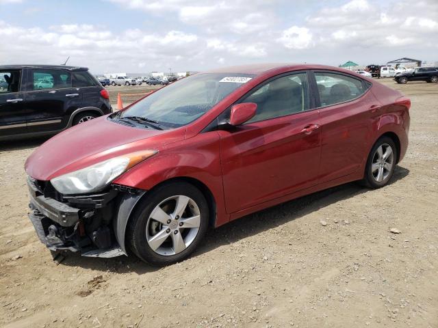 HYUNDAI ELANTRA GL 2013 with VIN 5NPDH4AE2DH326290 - Photo from auction