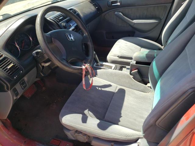 Photo 7 from auction – 2005 HONDA CIVIC 4D with VIN 2HGES16645H616189