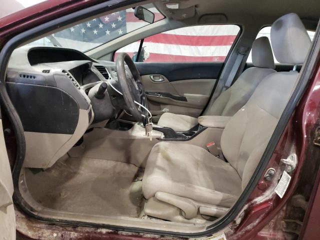 Zdjęcie 7 z aukcji – 2012 HONDA CIVIC LX z VIN 19XFB2F55CE049368