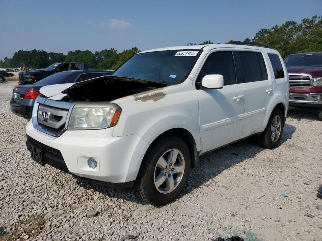 HONDA PILOT EXL 2011 with VIN 5FNYF3H50BB016903 - Photo from auction