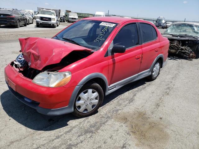 TOYOTA ECHO 2000 with VIN JTDBT1237Y0093463 - Photo from auction