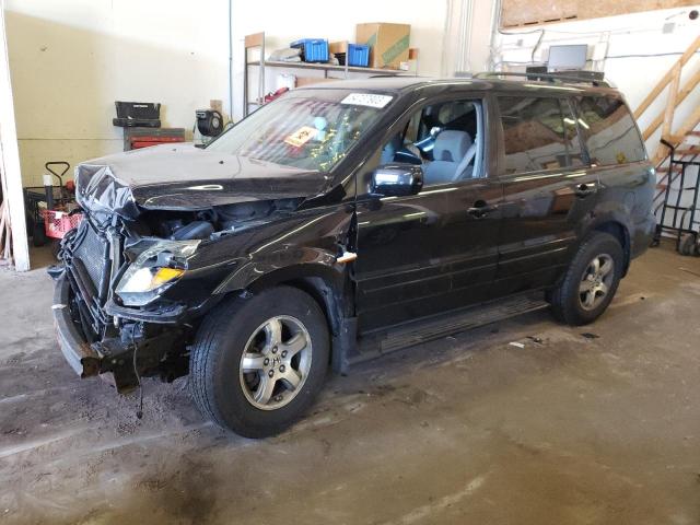 HONDA PILOT EX 2006 with VIN 2HKYF184X6H553474 - Photo from auction